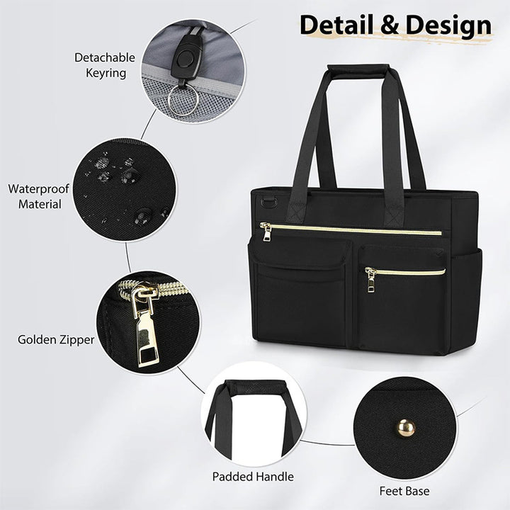 Practical Laptop Bag with Versatile Compartments Kalsten