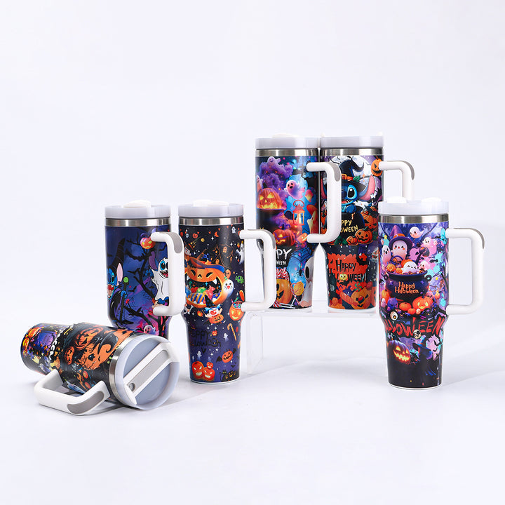 Women's Insulated Mug with Halloween Motif Kalsten