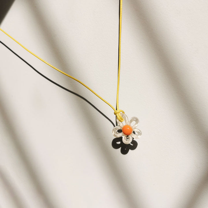 Floral Pendant Necklace Kalsten