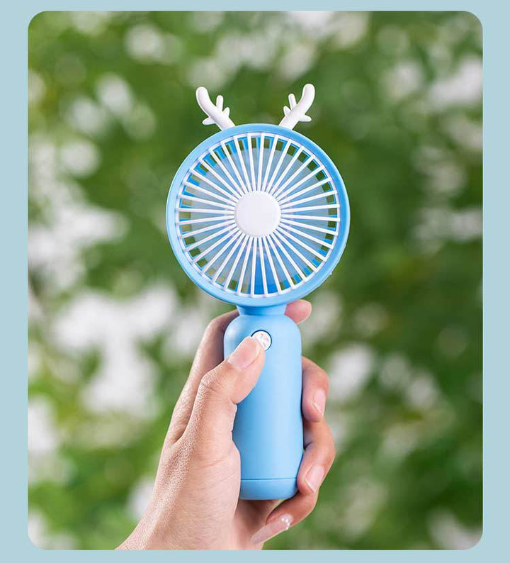Ladies portable handheld fan in animal design Kalsten