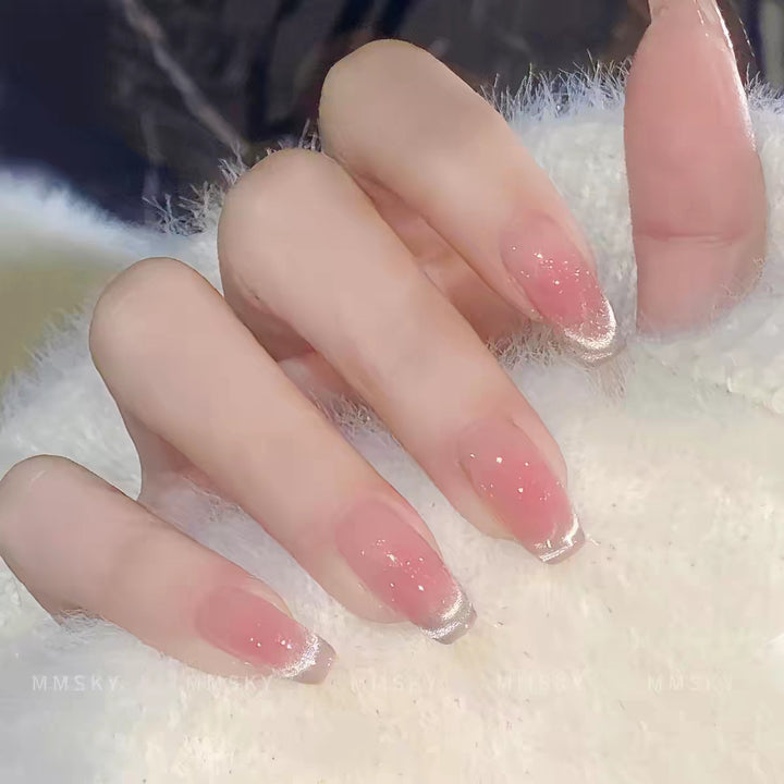 Star-Patterned Elegant Press-On Nail Set Kalsten