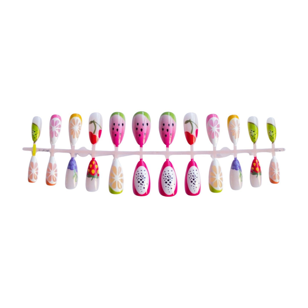 Creative Fruit-Themed Nail Art Set