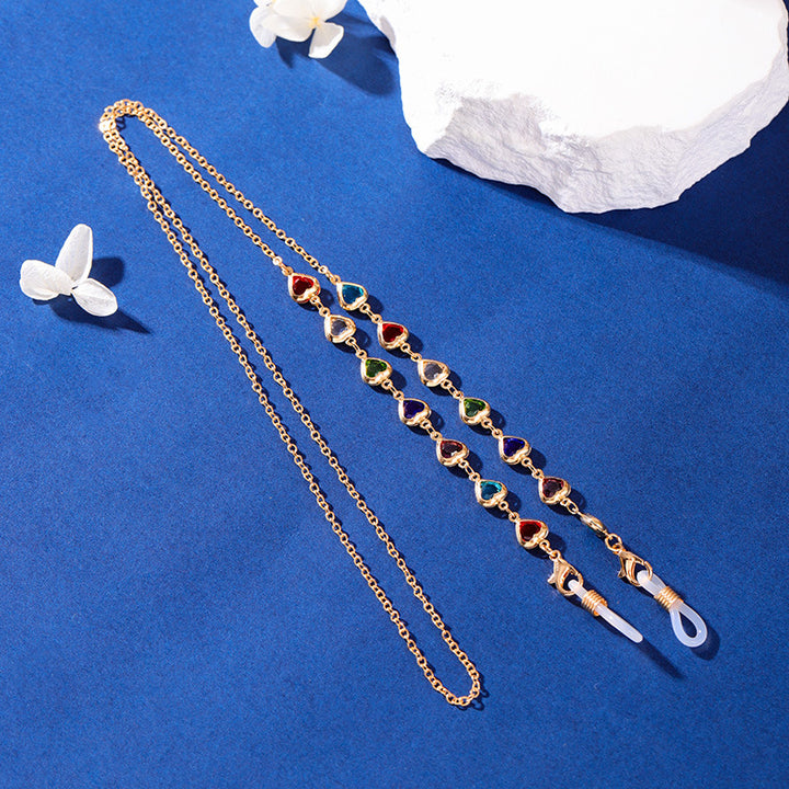 Decorative Multi-Color Eyewear Chain Kalsten