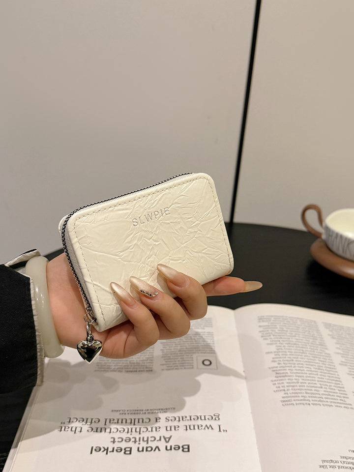 Compact Zippered Card Holder