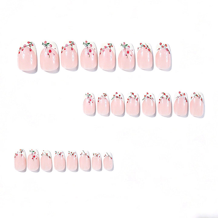 Floral-Themed Nail Art Extensions Kalsten