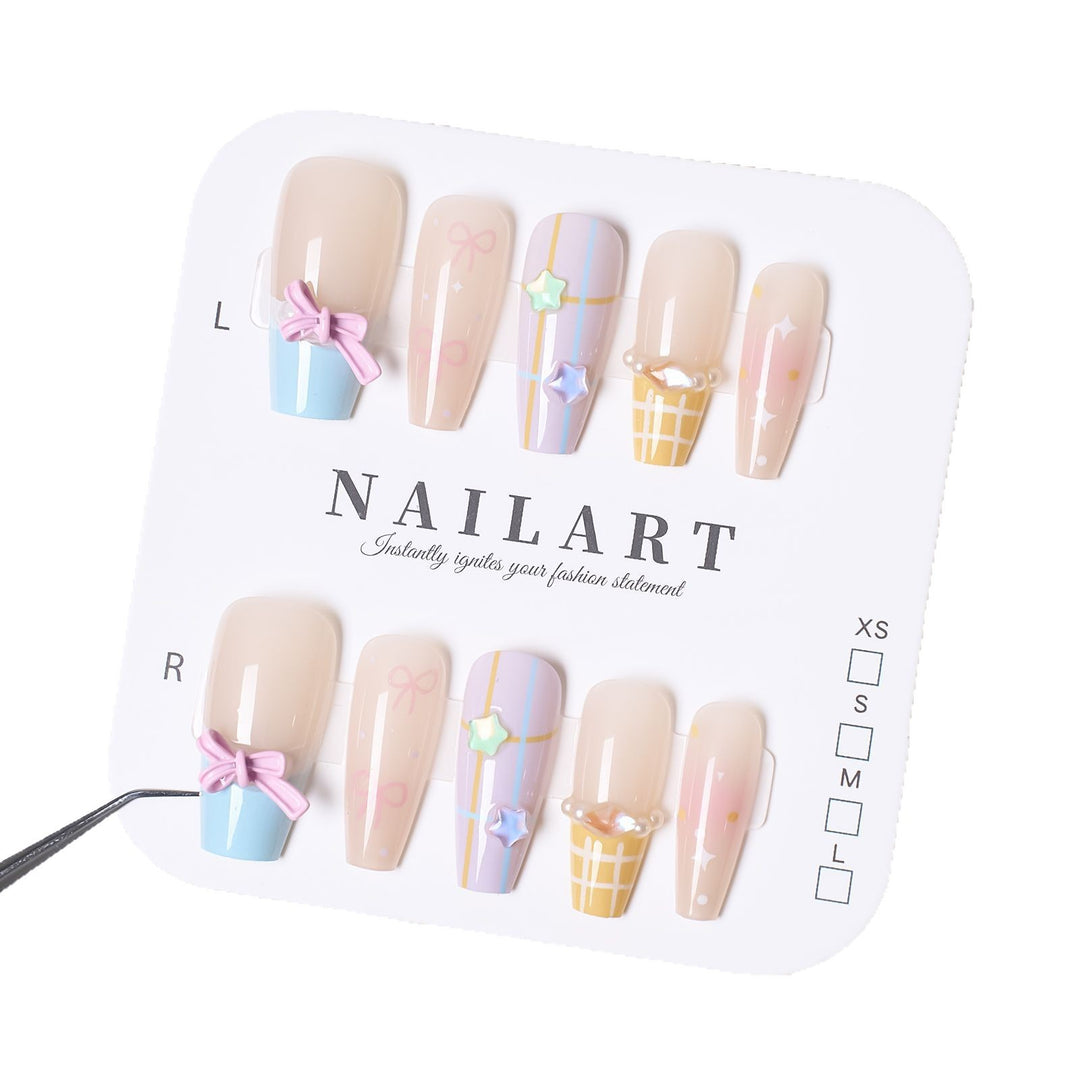 Creative Themed Press-On Nail Art Kalsten 1787394901