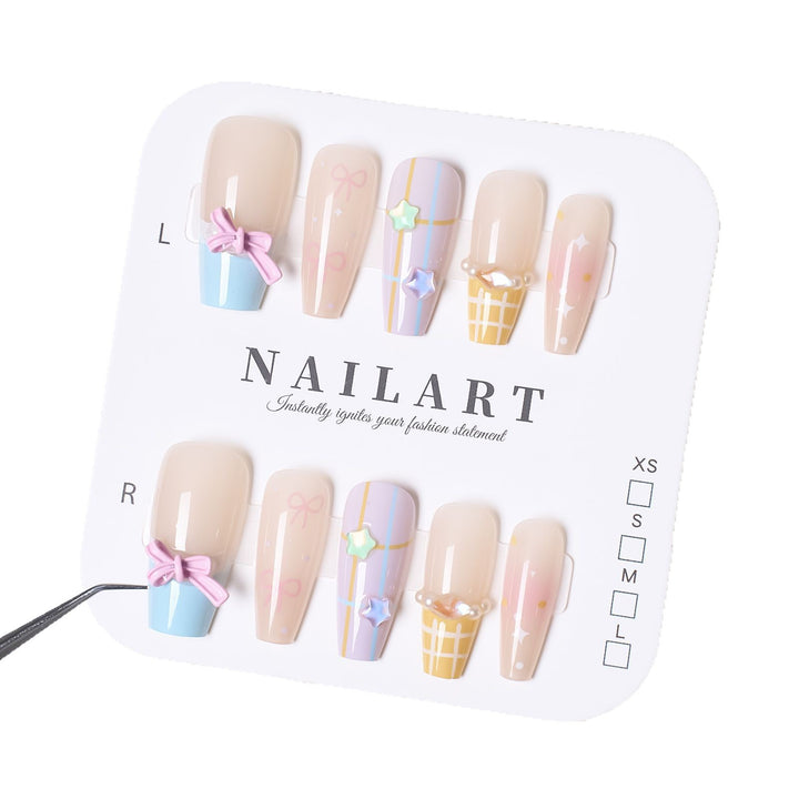 Creative Themed Press-On Nail Art Kalsten 1787394901