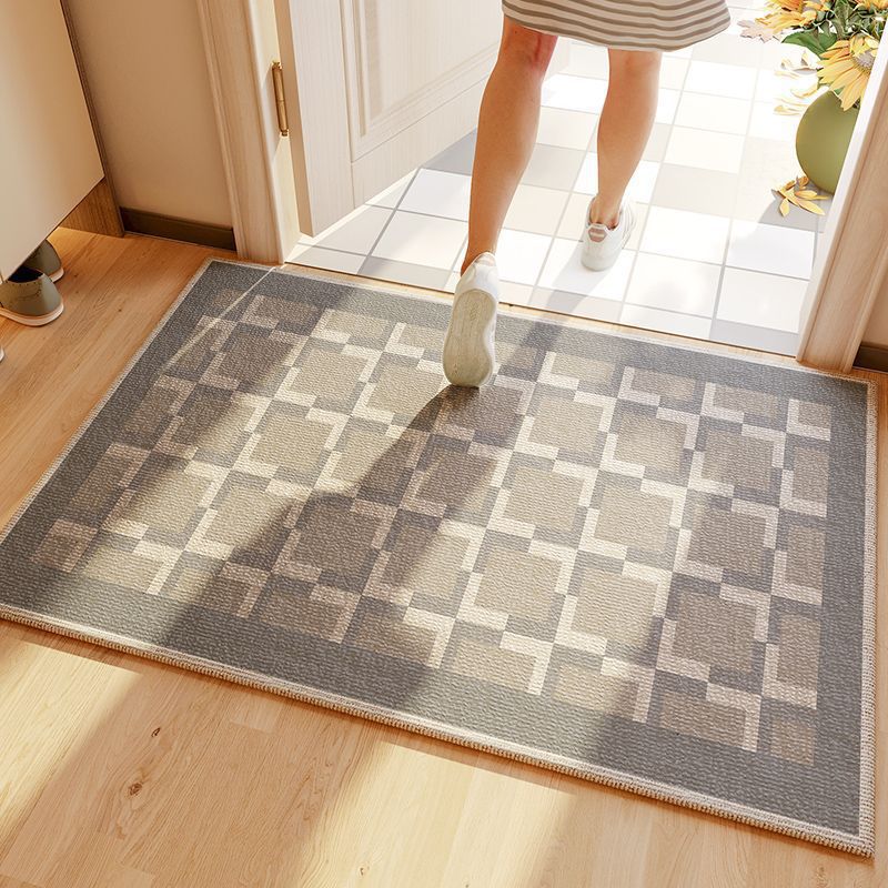 Geometric Pattern Decorative Floor Mat
