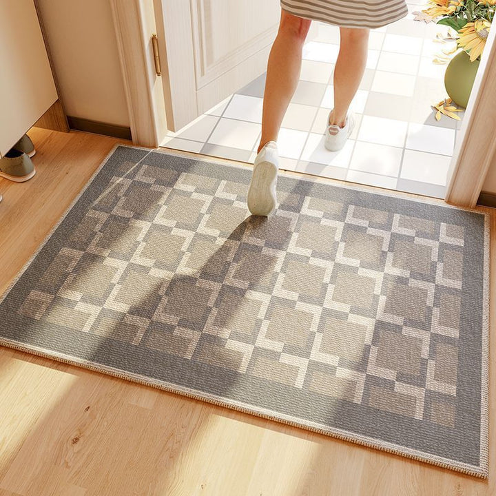 Geometric Pattern Decorative Floor Mat