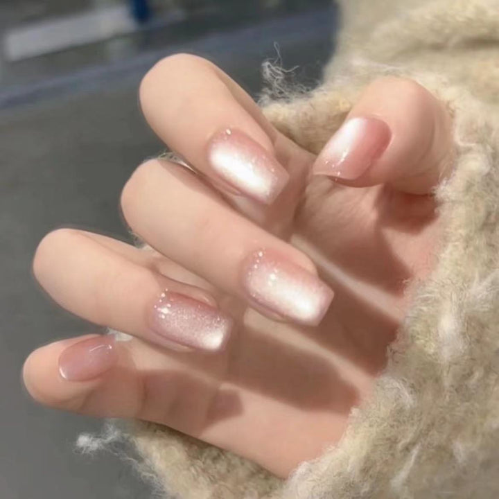 Elegant French Tip Press-On Nails Kalsten