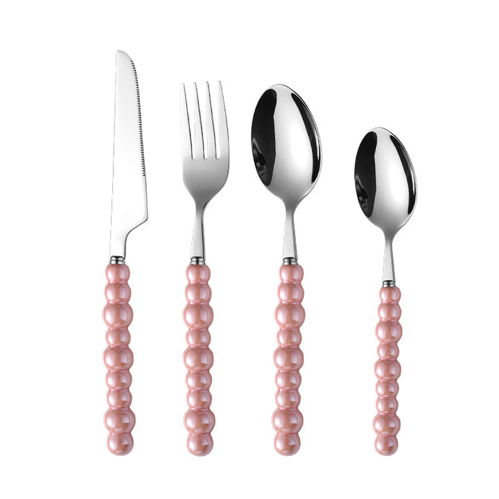 Elegant finger food fork with non-slip handle Kalsten