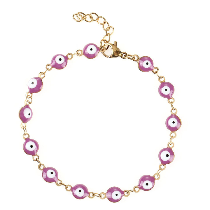 Colorful Evil Eye Charm Bracelet Kalsten