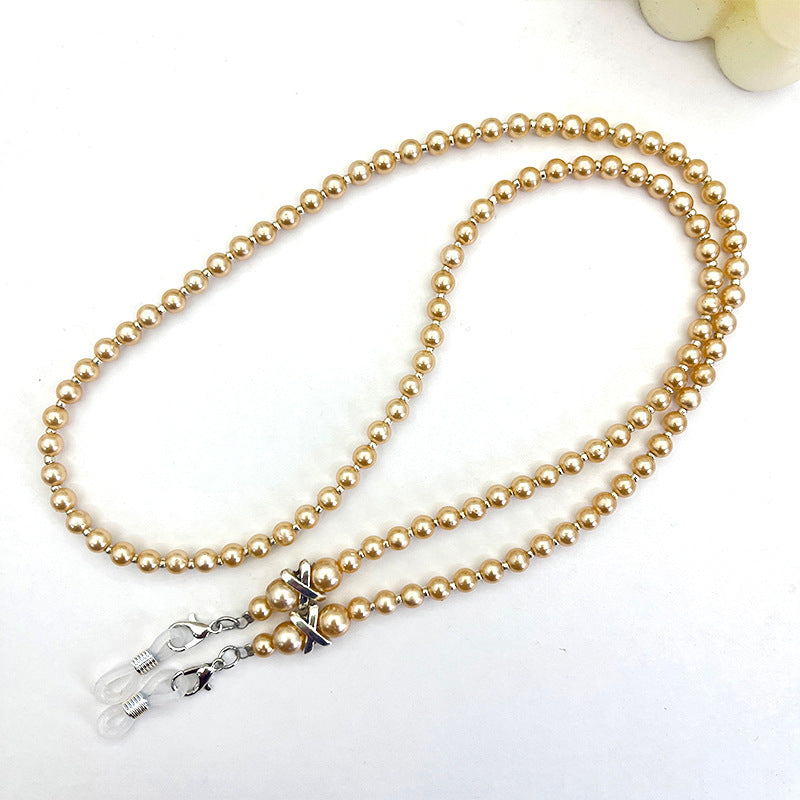 Elegant Pearl Beaded Eyewear Chain Kalsten