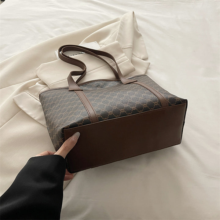 Elegant Geometric Patterned Tote Bag