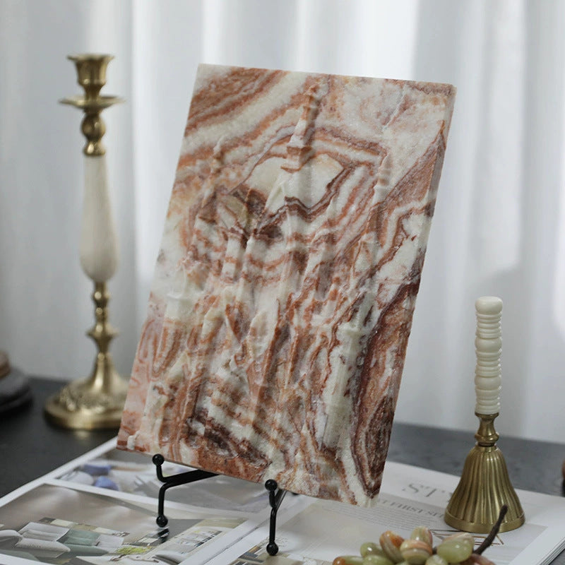 Decorative Alabaster Art Panel