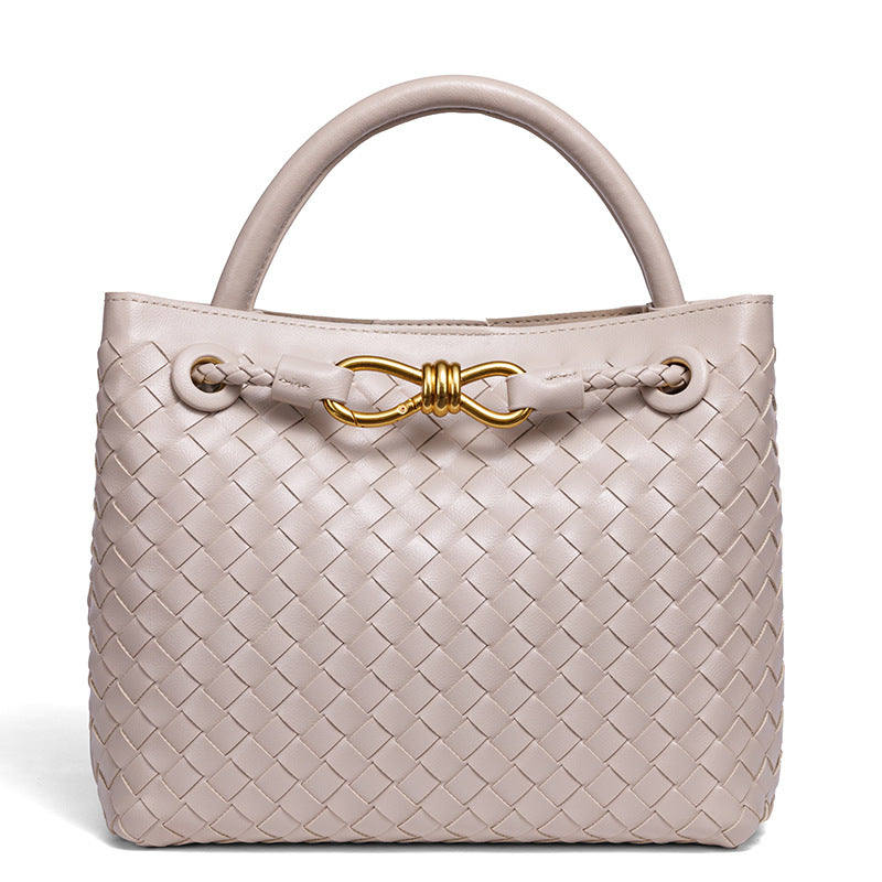 Woven Leather Tote Bag Kalsten