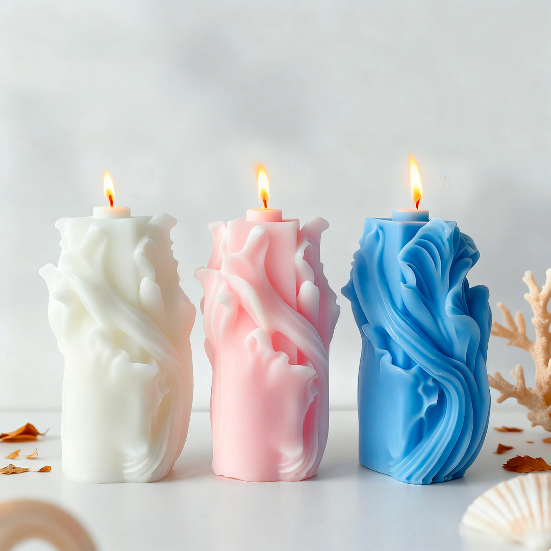 Artistic Floral Candle Holder  1791542082