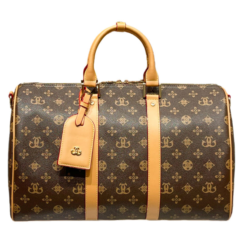 Luxurious Monogrammed Weekender Bag