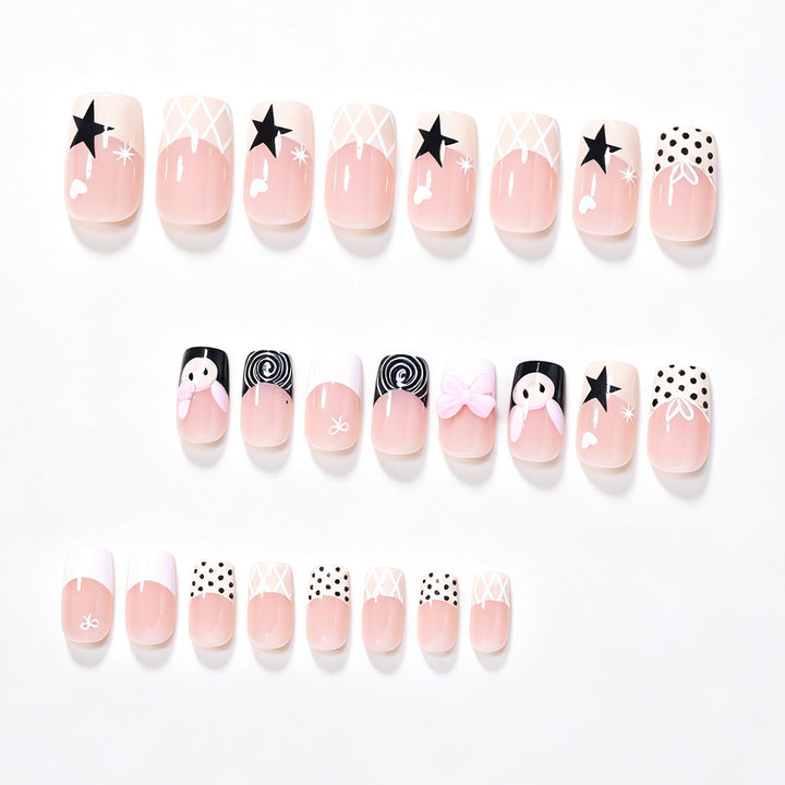 Decorative Graphic Nail Art Tips Kalsten