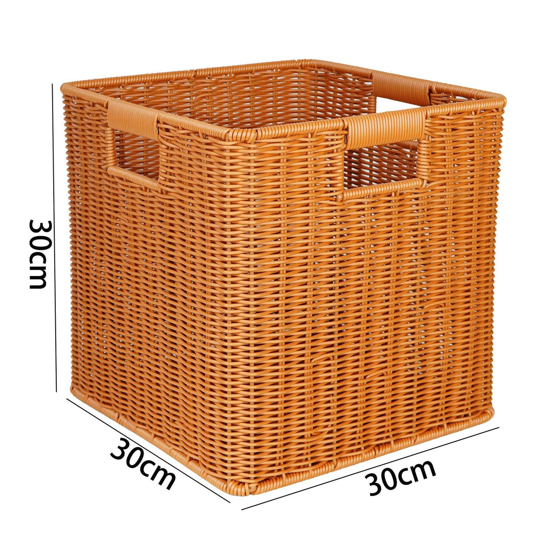 Rectangular Woven Storage Basket Kalsten