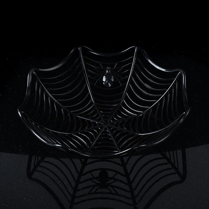 Halloween-Themed Spider Web Snack Bowl Kalsten
