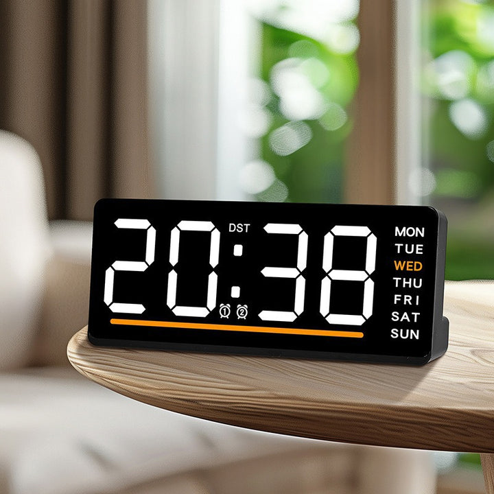 Digital clock with large LED display and multiple alarm functions Kalsten