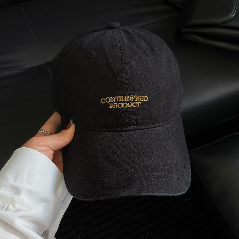 Minimalist Embroidered Baseball Cap
