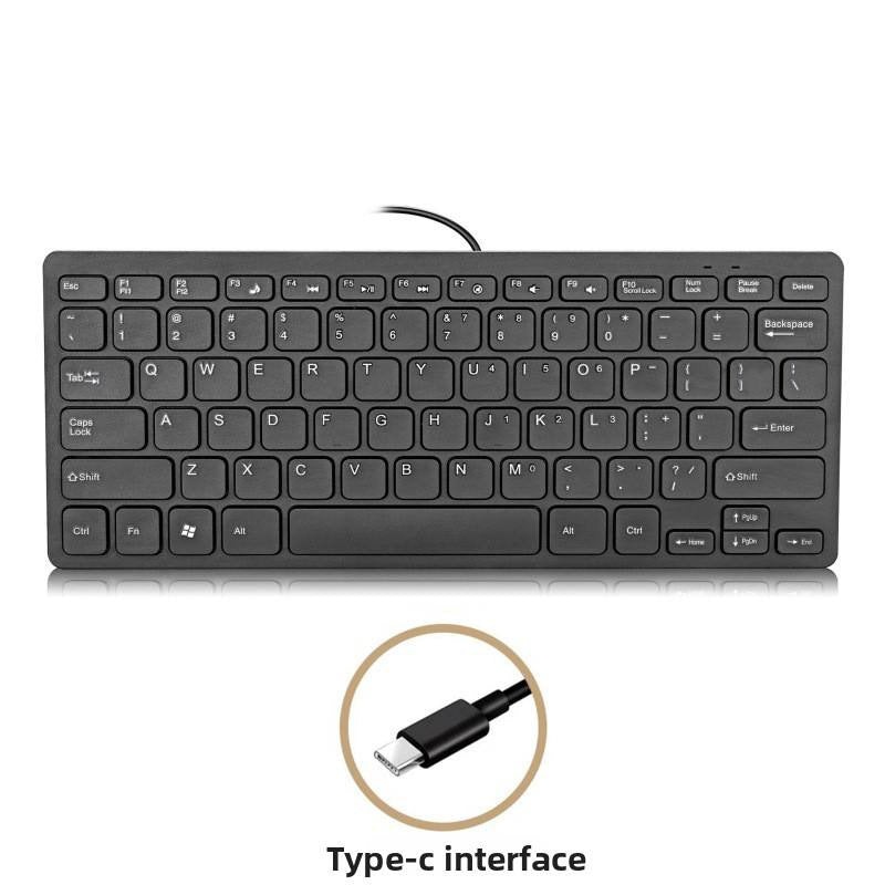 Compact USB keyboard with Type-C connection Kalsten