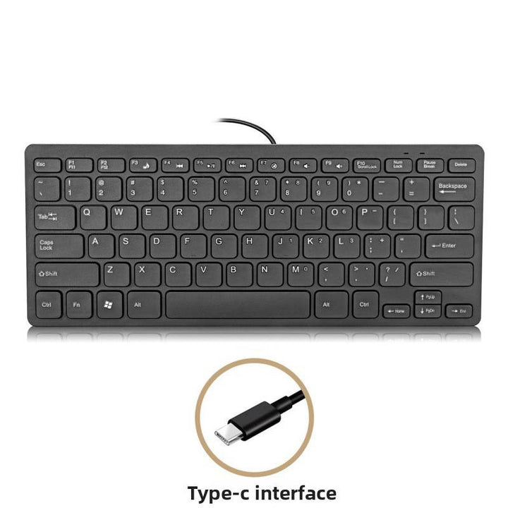 Compact USB keyboard with Type-C connection Kalsten