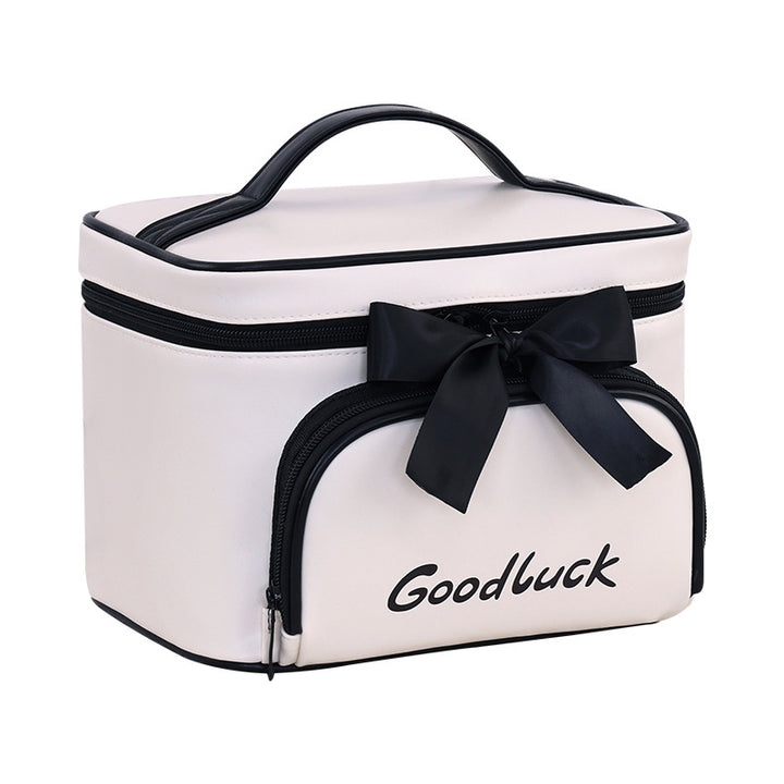 Cosmetic Organizer With Stylish Design And Practical Carrying Handle Kalsten