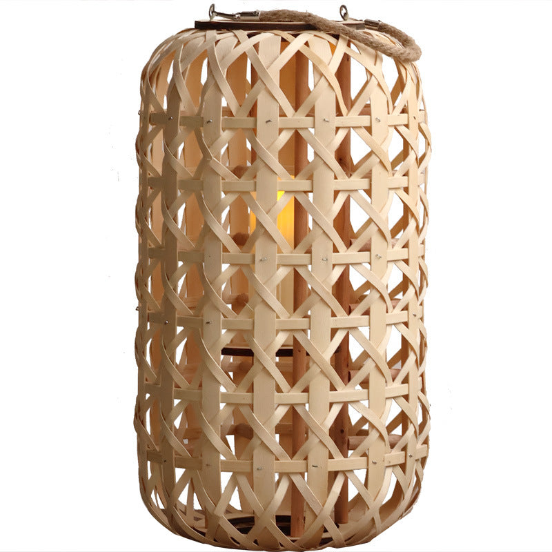 Handcrafted lantern in natural design Kalsten