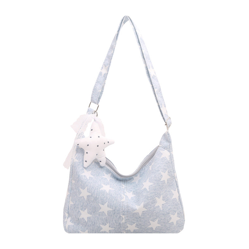 Starry Print Shoulder Bag