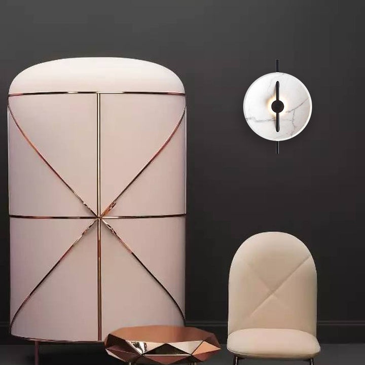 Circular Wall Mounted LED Light Fixture