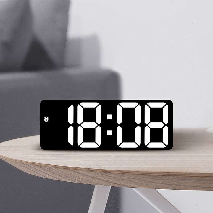 Digital LED clock with large display and colorful digits Kalsten