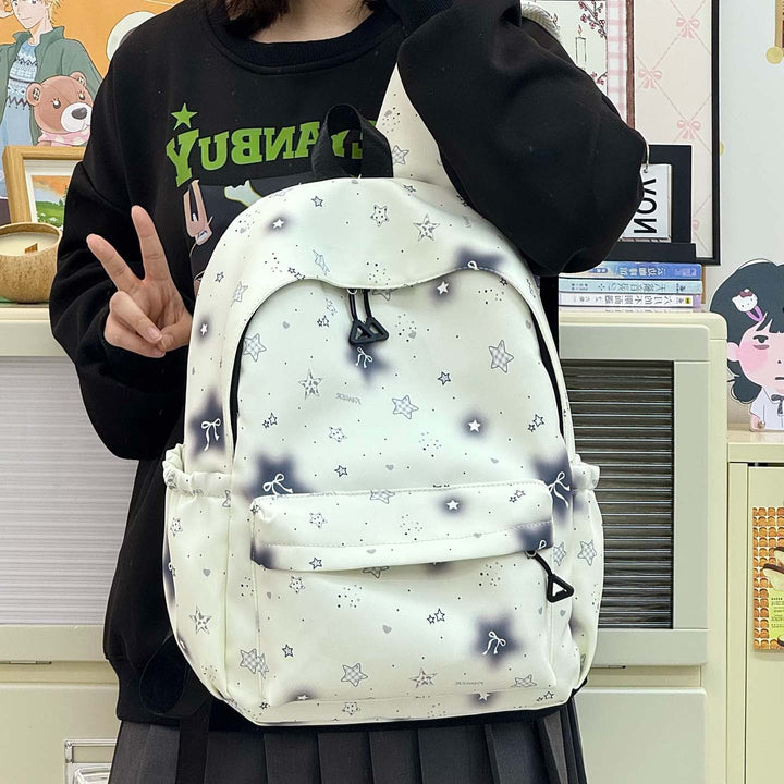 Star-Patterned Lightweight Backpack Kalsten