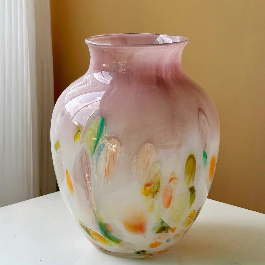 Handcrafted Artistic Glass Vase