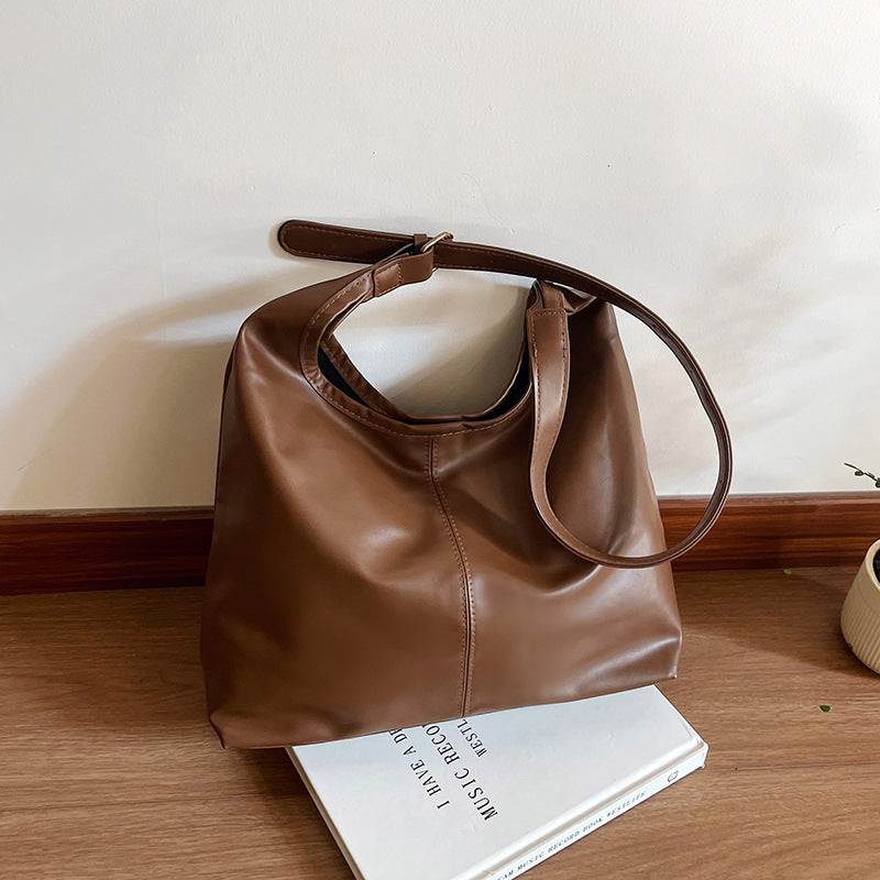 WoSpacious Soft Leather Hobo Bag Kalsten