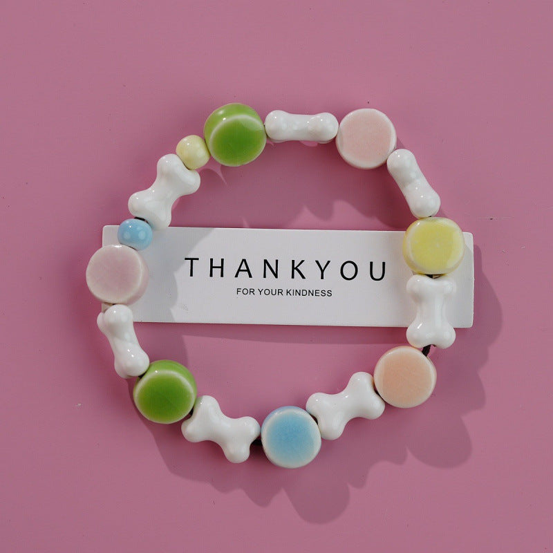 Heart-Shaped Beaded Bracelet Kalsten