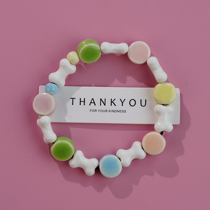 Heart-Shaped Beaded Bracelet Kalsten