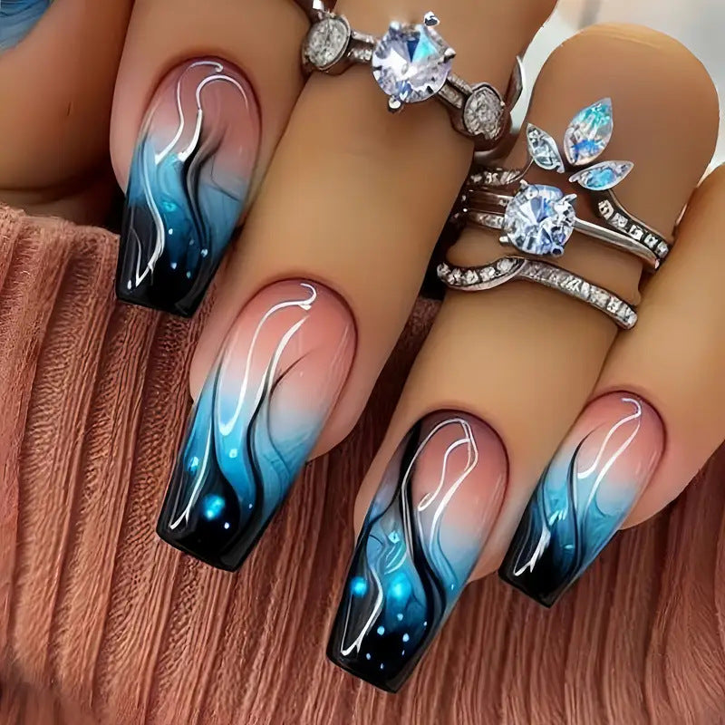 Celestial Nail Art Enhancements Kalsten