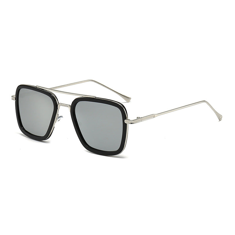 Women's stylish square sunglasses with metallic details Kalsten