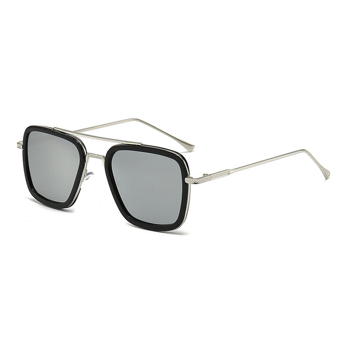 Women's stylish square sunglasses with metallic details Kalsten