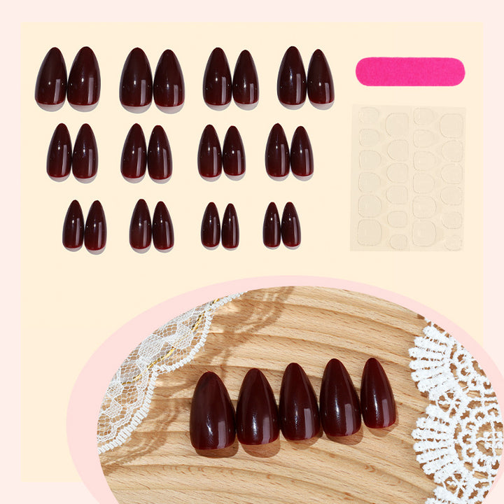 Stiletto Shape Press-On Nail Set Kalsten