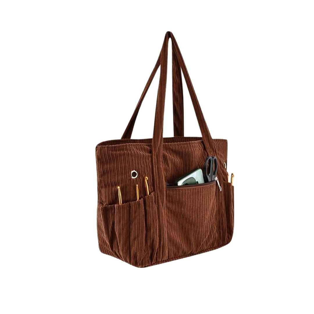 Functional storage bag with multiple outer pockets Kalsten