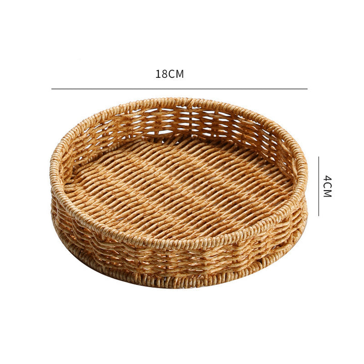 Handcrafted Wicker Storage Basket Kalsten