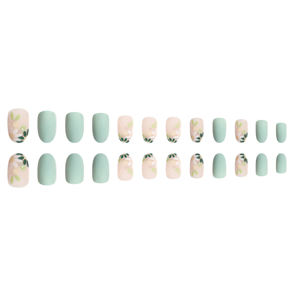 Press-On Floral Nail Art Set Kalsten
