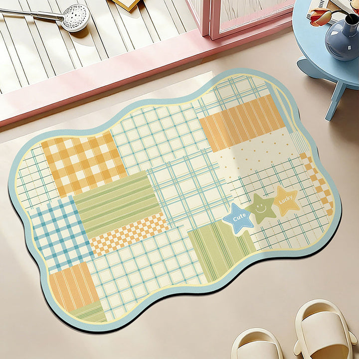 Cute Cartoon Dog Shaped Bath Mat