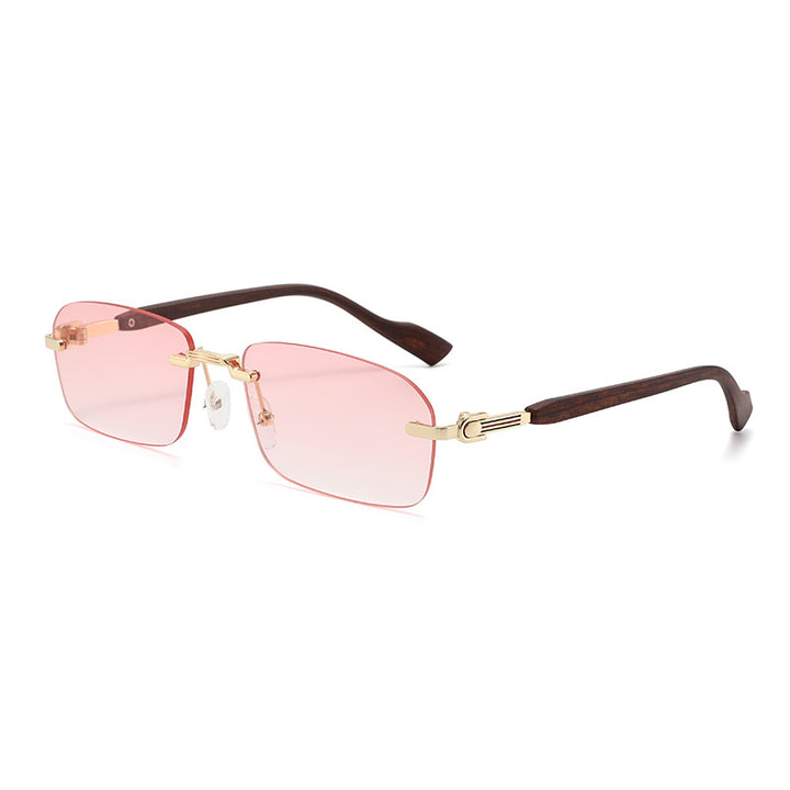 Men's Sleek Geometric Frame Sunglasses Kalsten