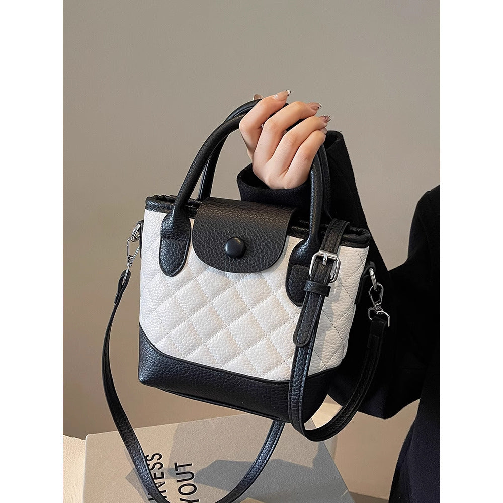Quilted Mini Top-Handle Handbag Kalsten