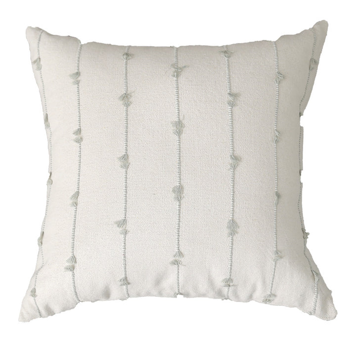 Textured Cotton Accent Pillow